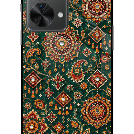 Green Pataka OnePlus Nord 2T 5G Glass Case