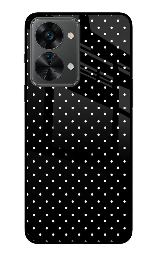 White Dots OnePlus Nord 2T 5G Glass Case