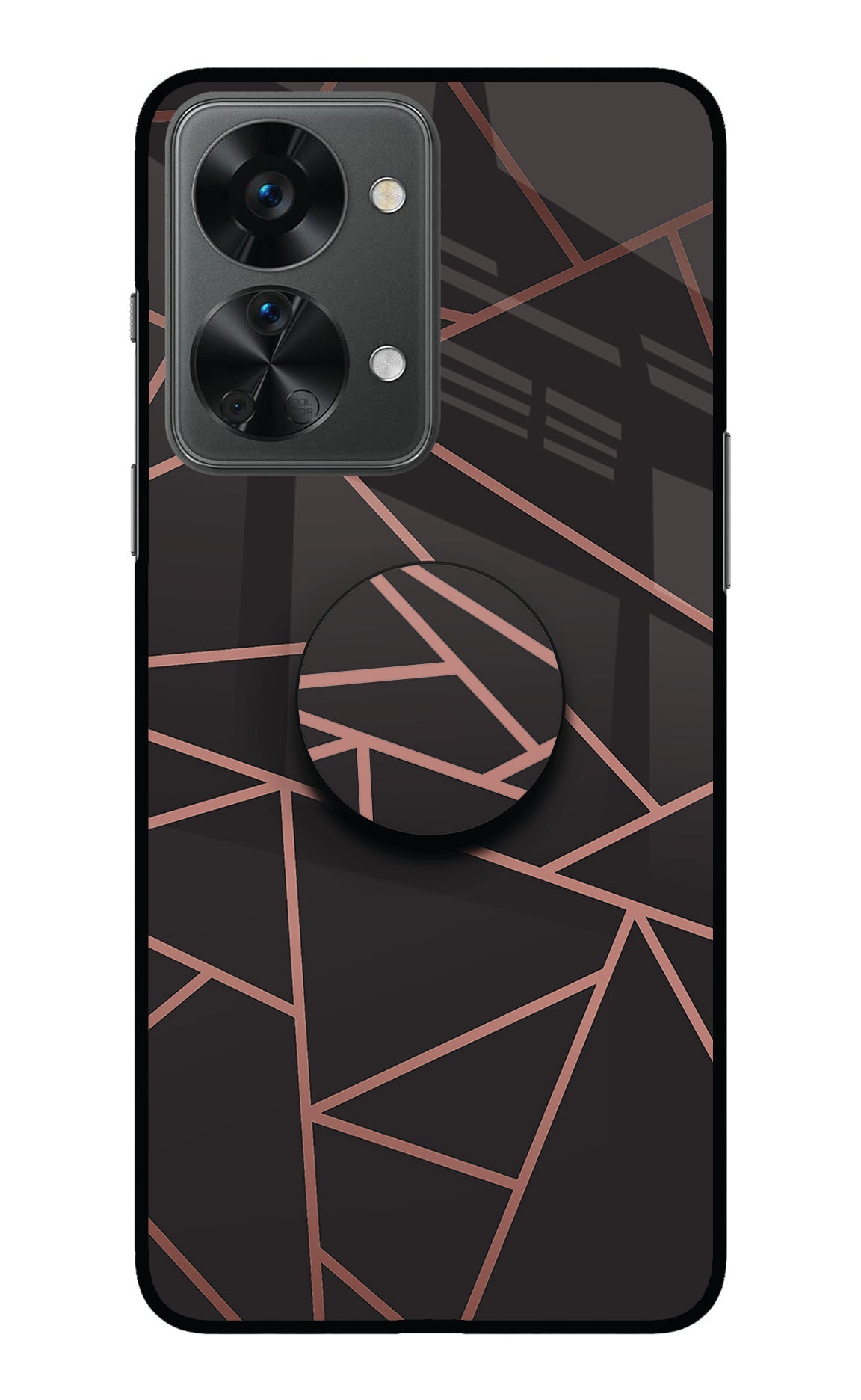 Geometric Pattern OnePlus Nord 2T 5G Glass Case