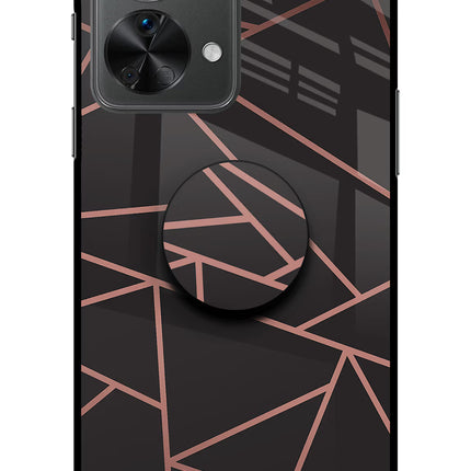 Geometric Pattern OnePlus Nord 2T 5G Glass Case