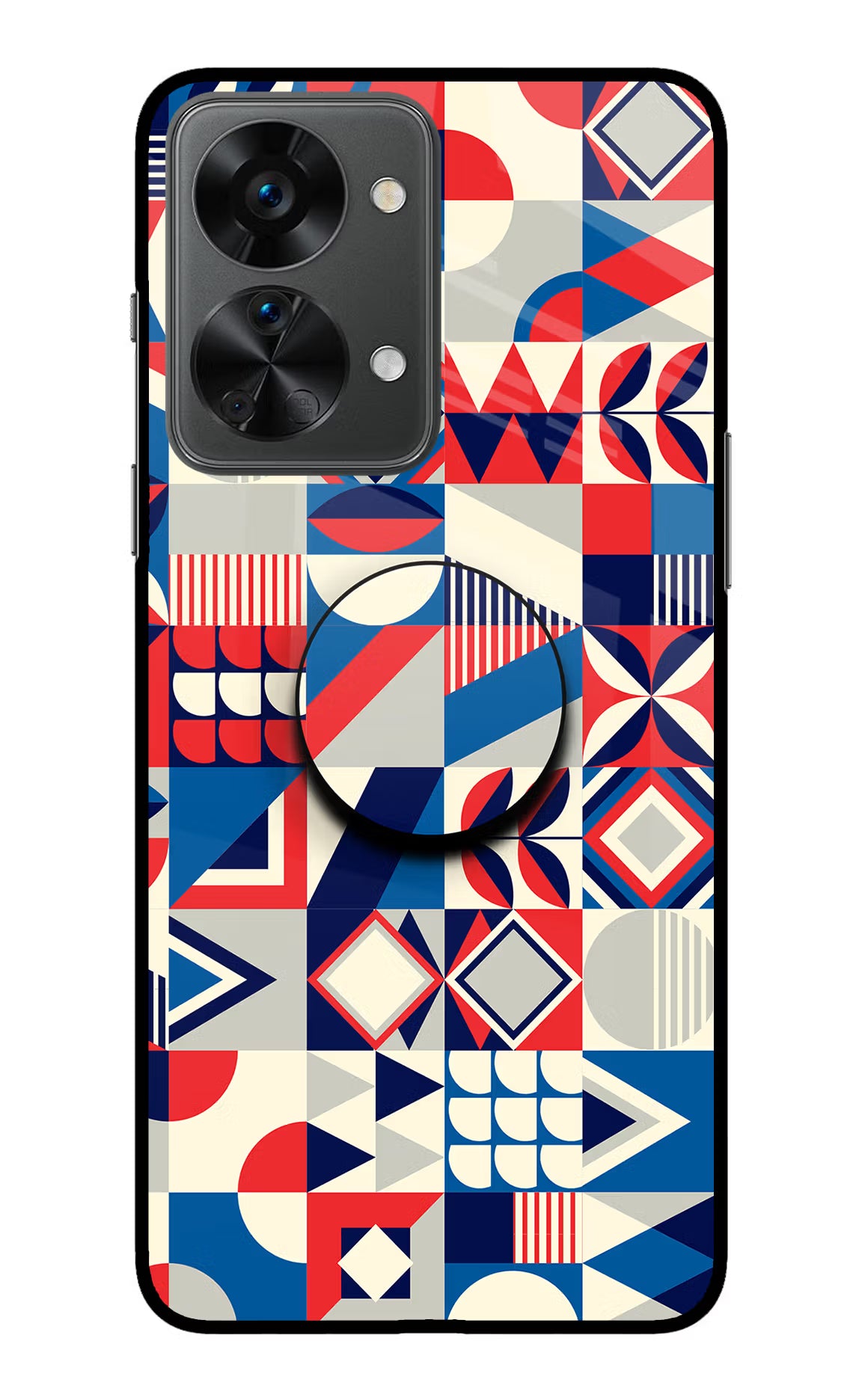Colorful Pattern OnePlus Nord 2T 5G Pop Case by Casekaro