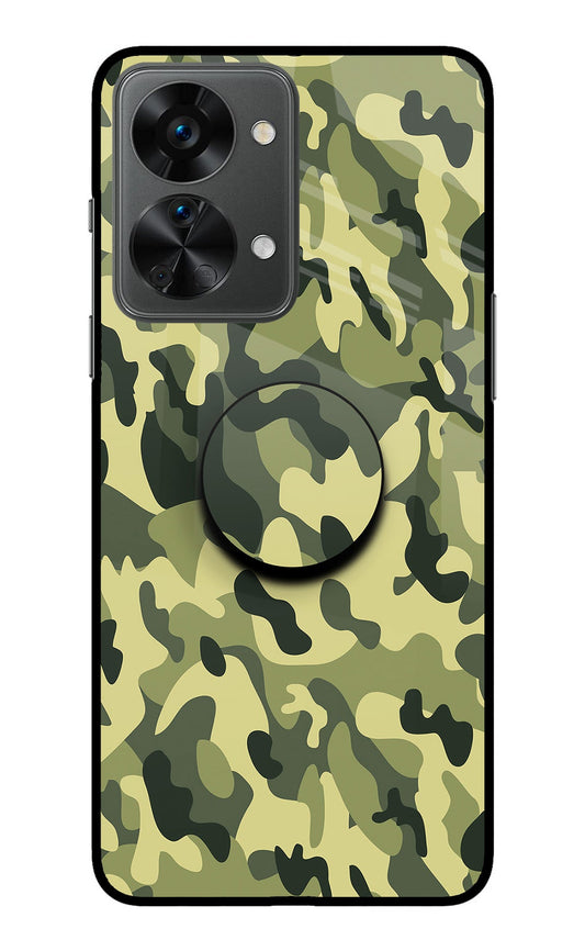 Camouflage OnePlus Nord 2T 5G Glass Case