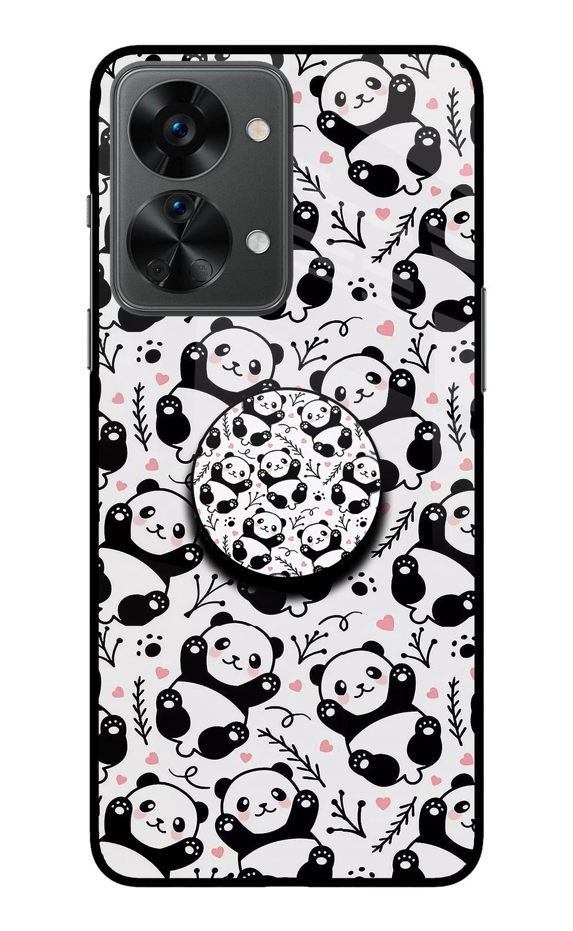 Cute Panda OnePlus Nord 2T 5G Pop Case