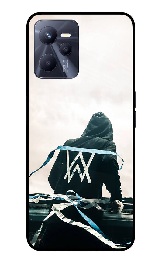 Alan Walker Realme C35 Glass Case