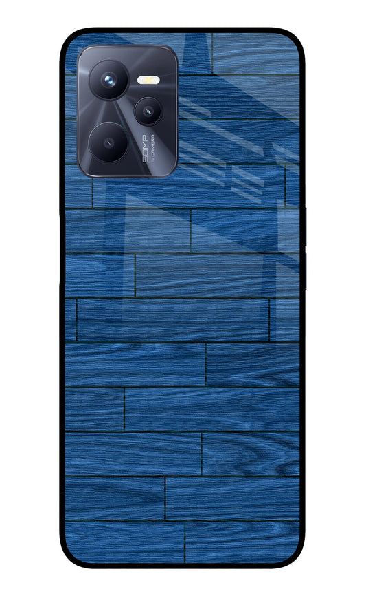 Wooden Texture Realme C35 Glass Case