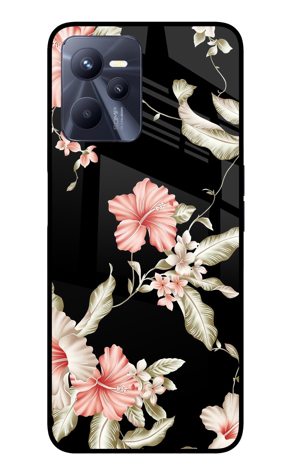 Flowers Realme C35 Back Cover