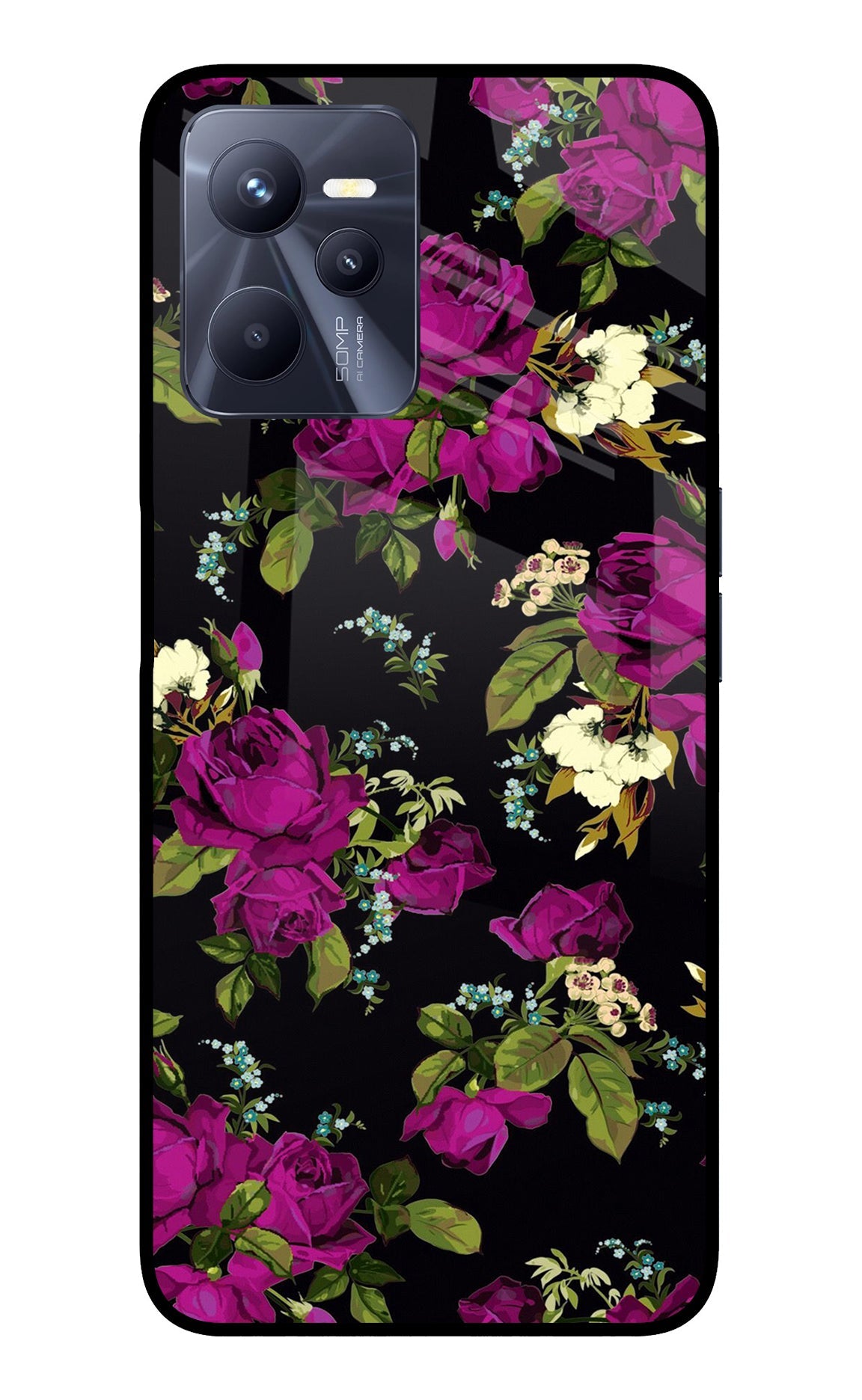 Flowers Realme C35 Back Cover