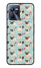 Pug Dog Realme C35 Glass Case Back Cover by Casekaro