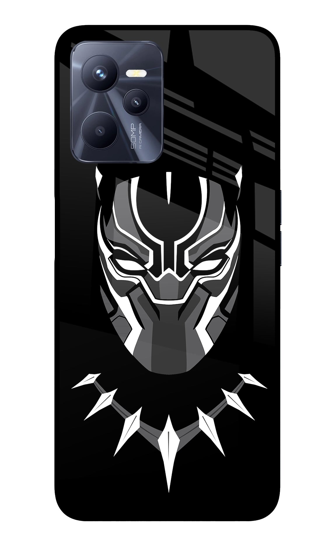 Black Panther Realme C35 Back Cover