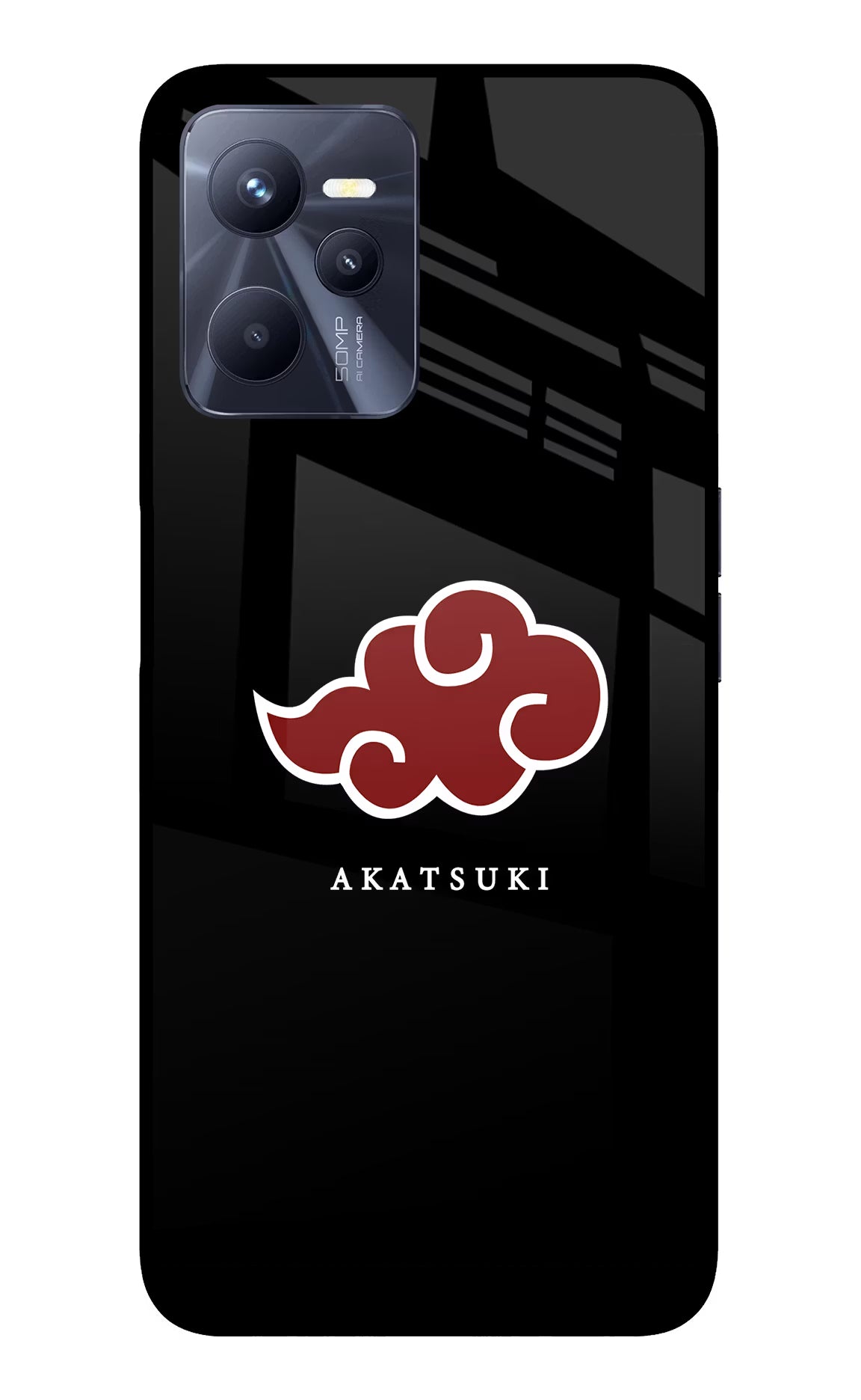 Akatsuki Realme C35 Glass Case Back Cover by Casekaro