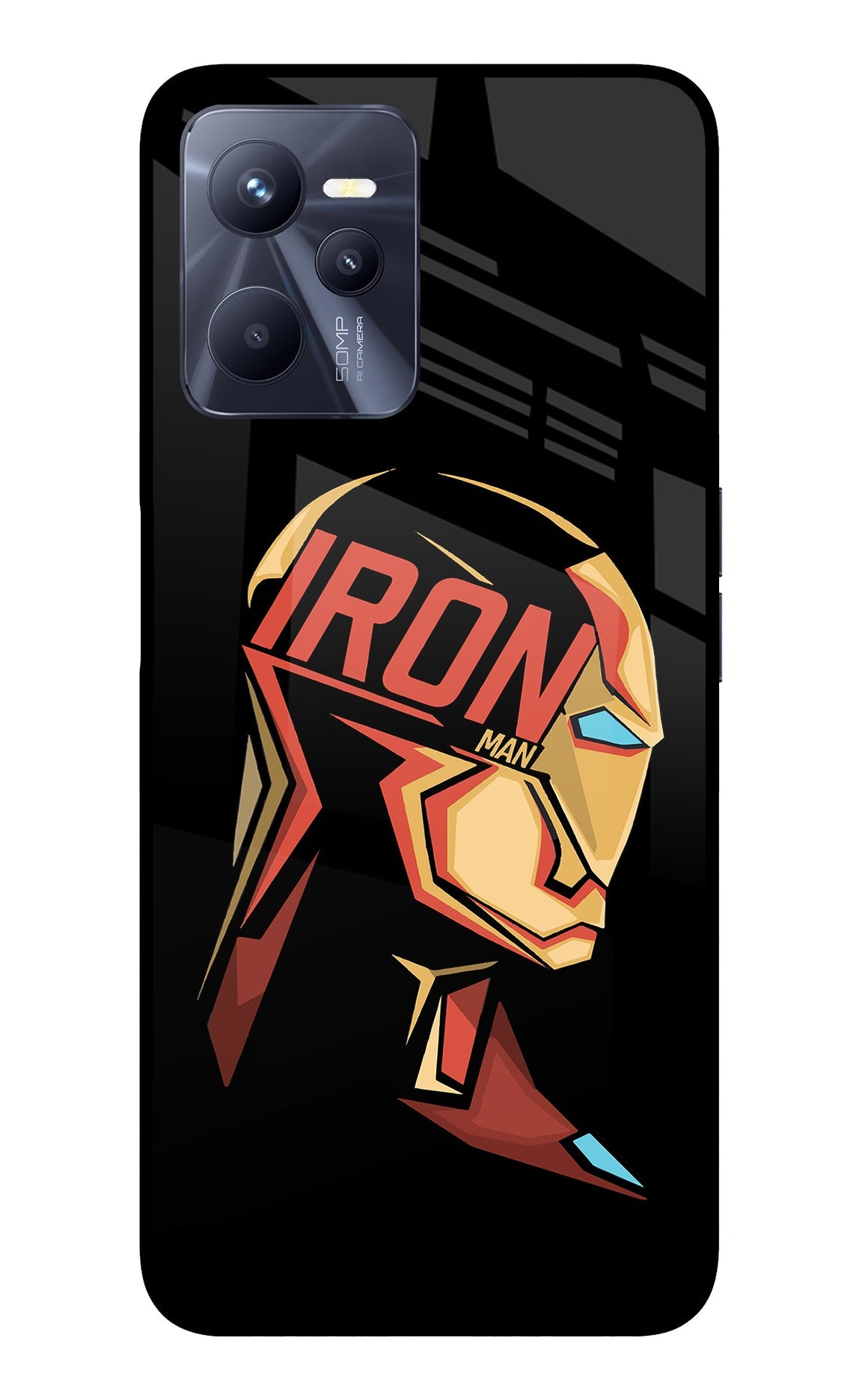 IronMan Realme C35 Glass Case