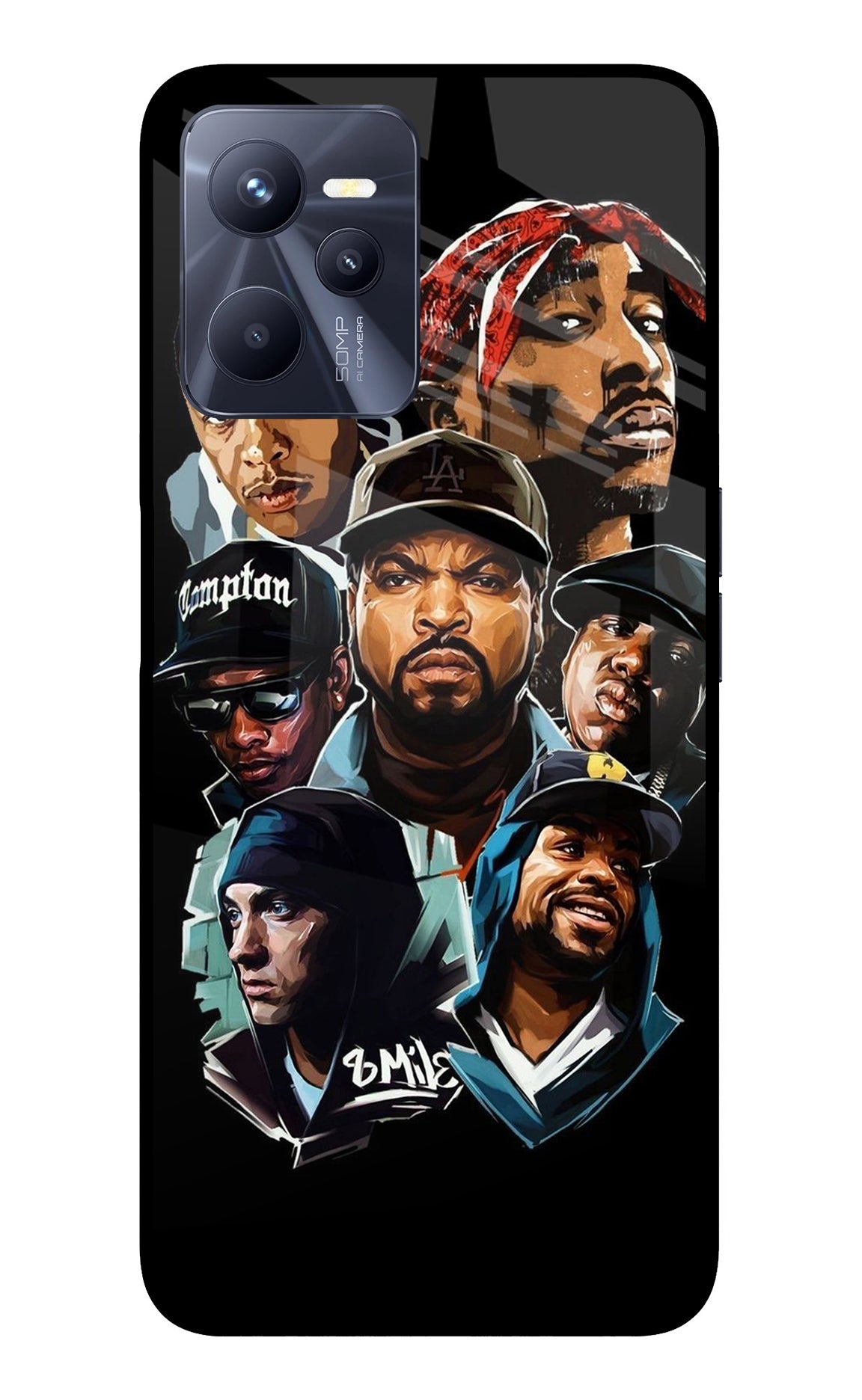 Rappers Realme C35 Back Cover