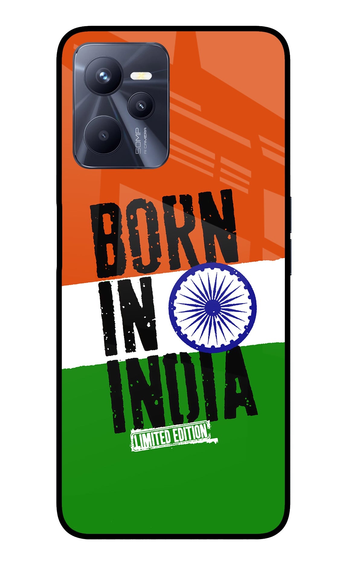 Born in India Realme C35 Back Cover