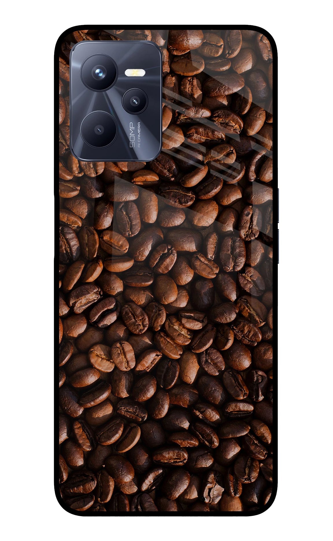 Coffee Beans Realme C35 Back Cover