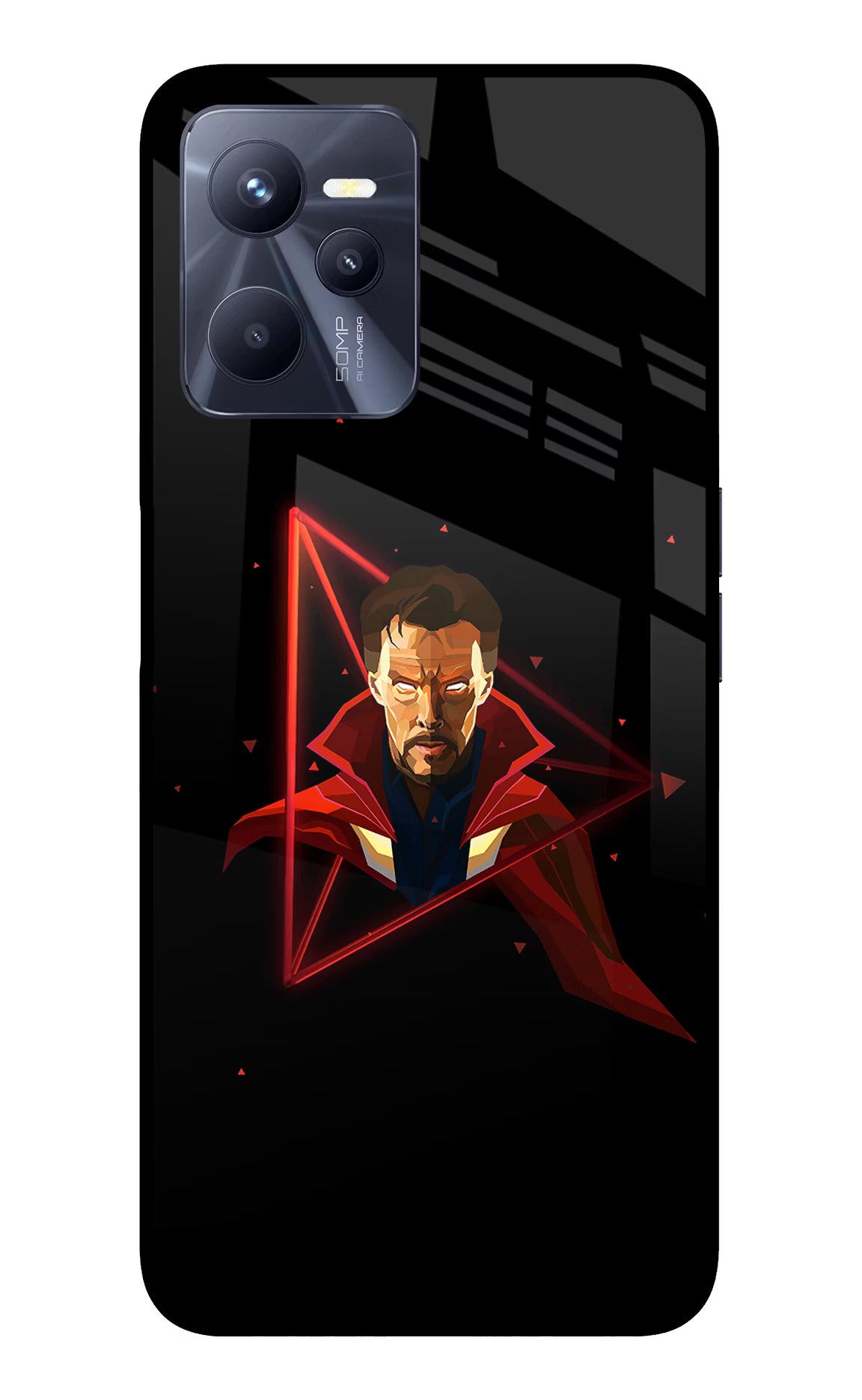 Doctor Ordinary Realme C35 Glass Case Back Cover by Casekaro