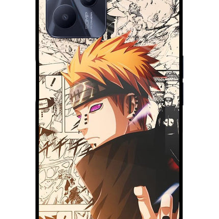 Pain Anime Realme C35 Glass Case Back Cover by Casekaro
