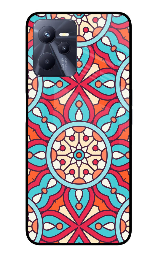 Mandala Geometric Realme C35 Glass Case