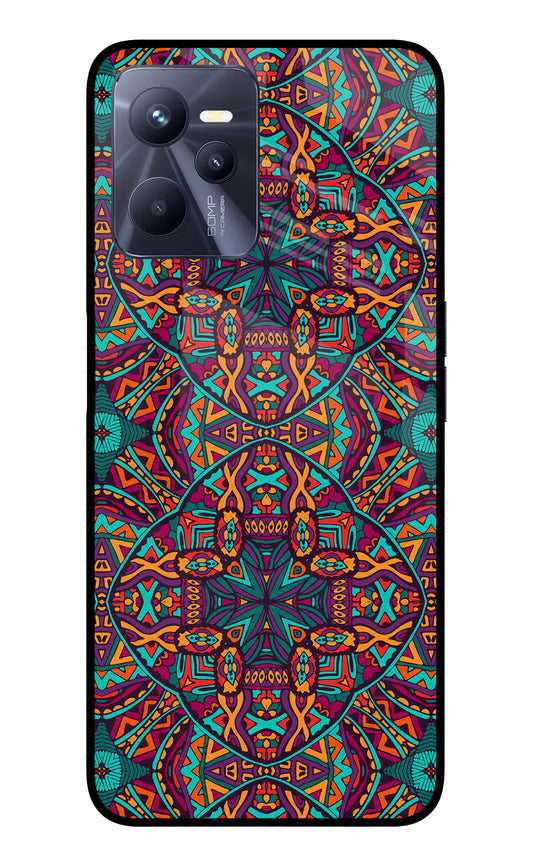 Colour Mandala Realme C35 Glass Case