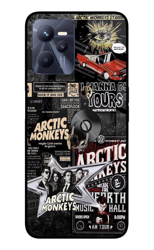 Arctic Monkeys Realme C35 Glass Case