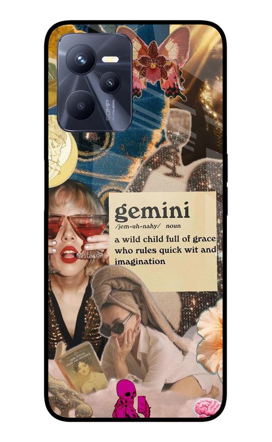 Gemini Zodiac Realme C35 Glass Case