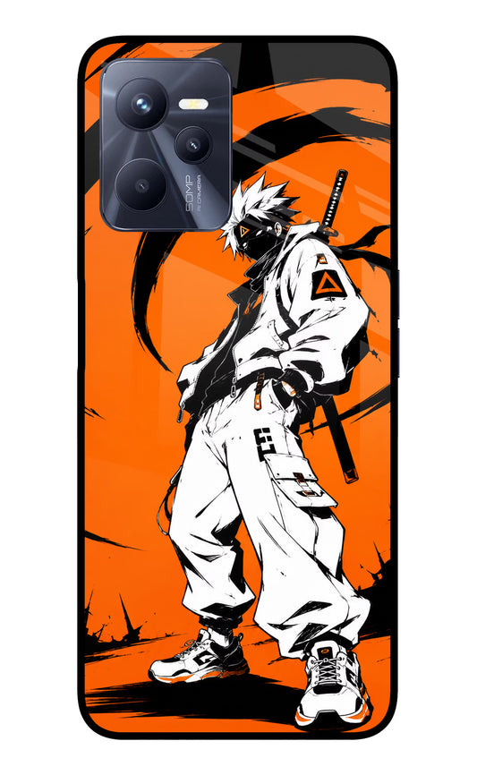 Street Samurai  Realme C35 Glass Case