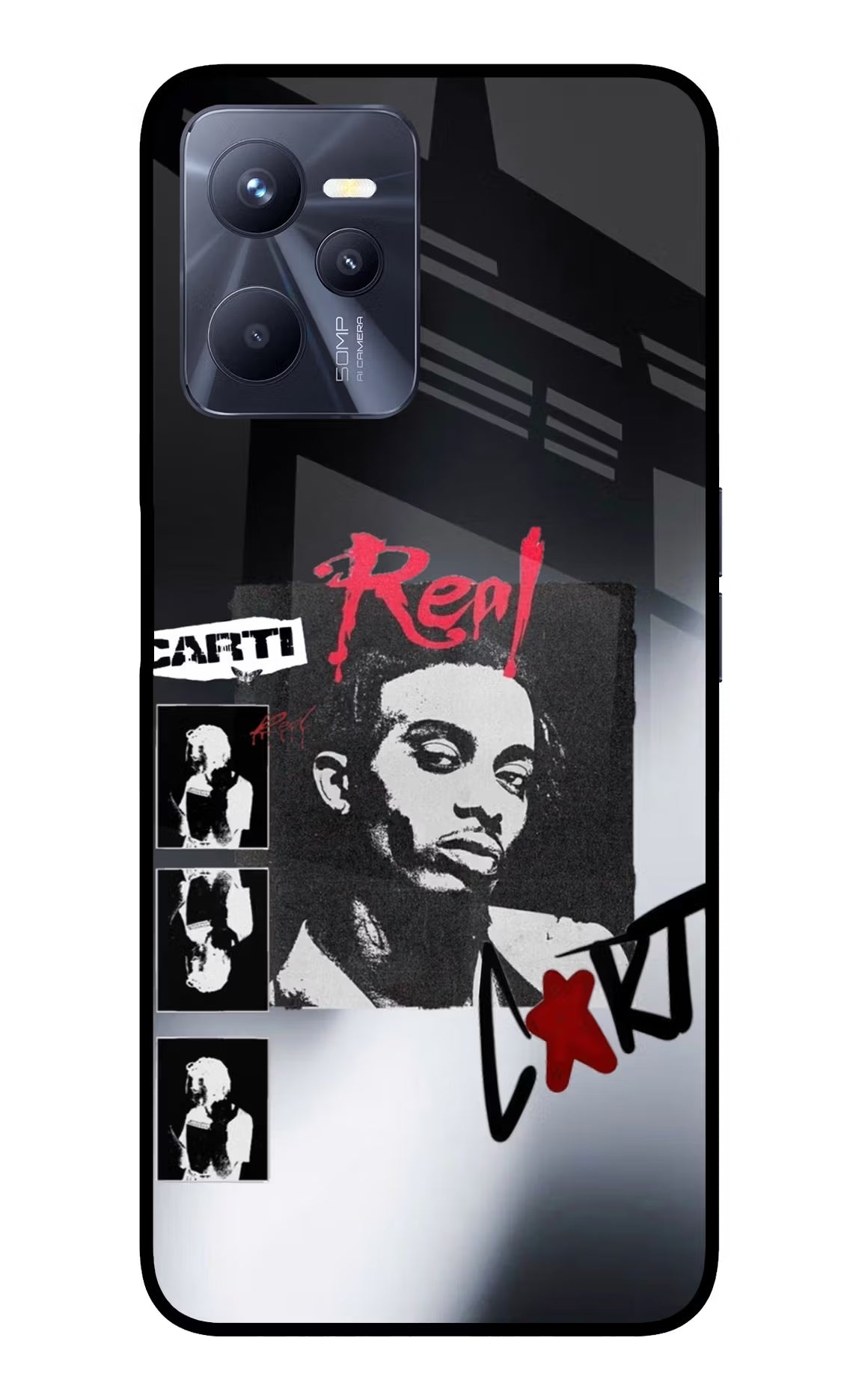 Playboi Carti Realme C35 Glass Case