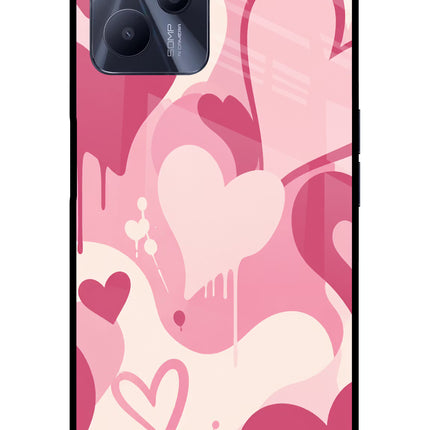 Hearty case Realme C35 Glass Case