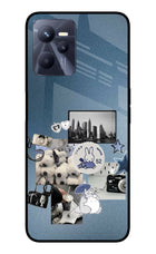 Miffy Realme C35 Glass Case