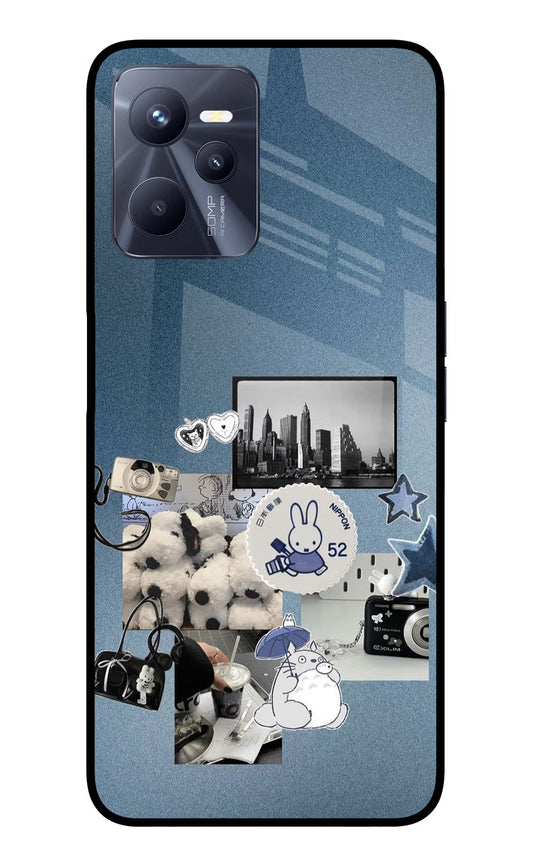 Miffy Realme C35 Glass Case