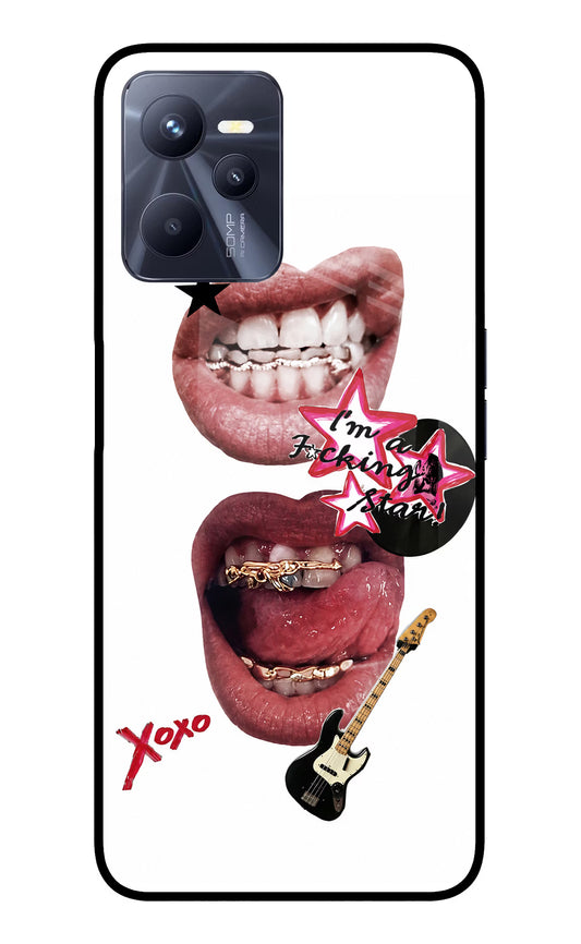 Rockstar Realme C35 Glass Case