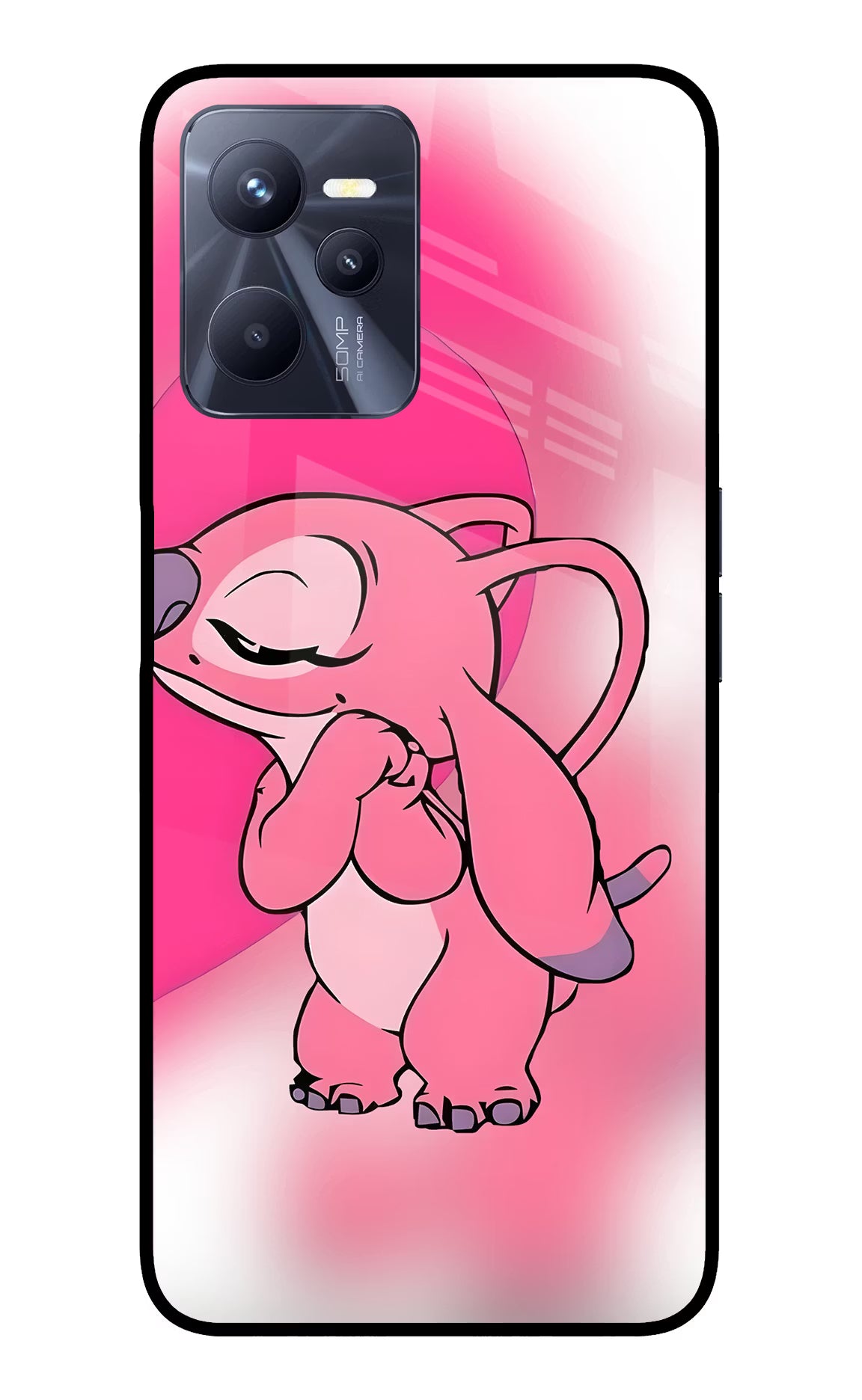 Angel Hug Realme C35 Glass Case