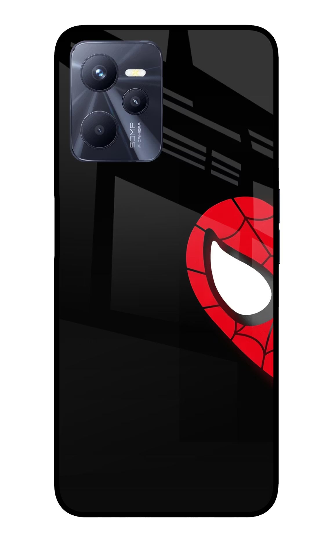 Peter Mask Realme C35 Glass Case