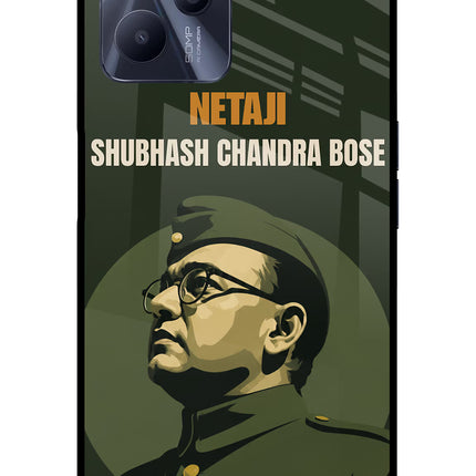 Netaji Legacy Realme C35 Glass Case