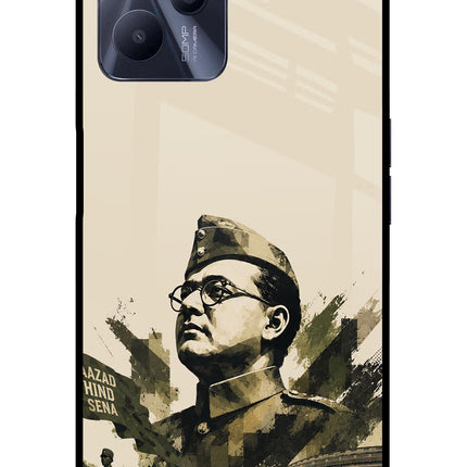 Netaji Rising Realme C35 Glass Case