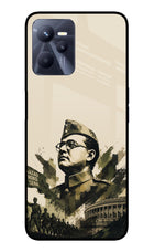 Netaji Rising Realme C35 Glass Case