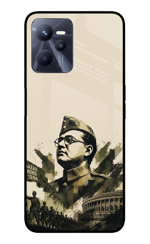 Netaji Rising Realme C35 Glass Case