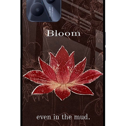 Bloom Realme C35 Glass Case