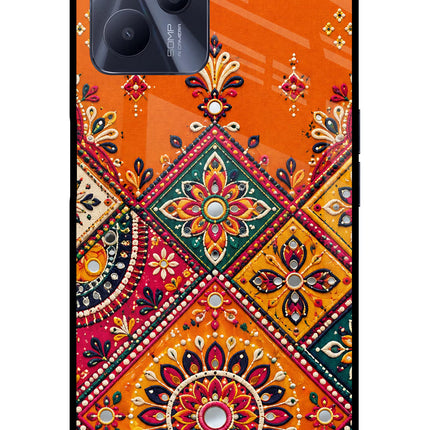 Kutch Glow Realme C35 Glass Case