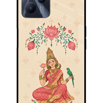 Goddess Lakshmi Realme C35 Glass Case