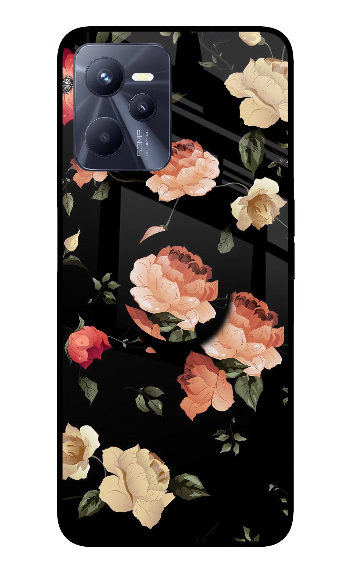 Flowers Realme C35 Pop Case by Casekaro
