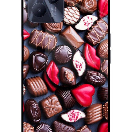 Chocolates Realme C35 Pop Case by Casekaro