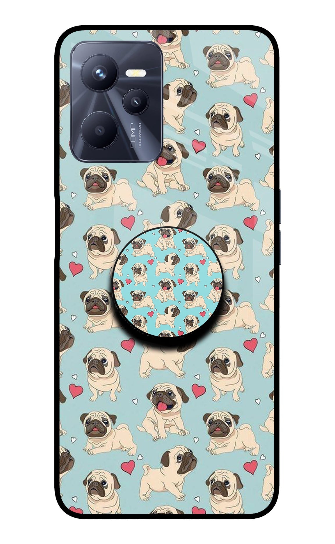 Pug Dog Realme C35 Pop Case