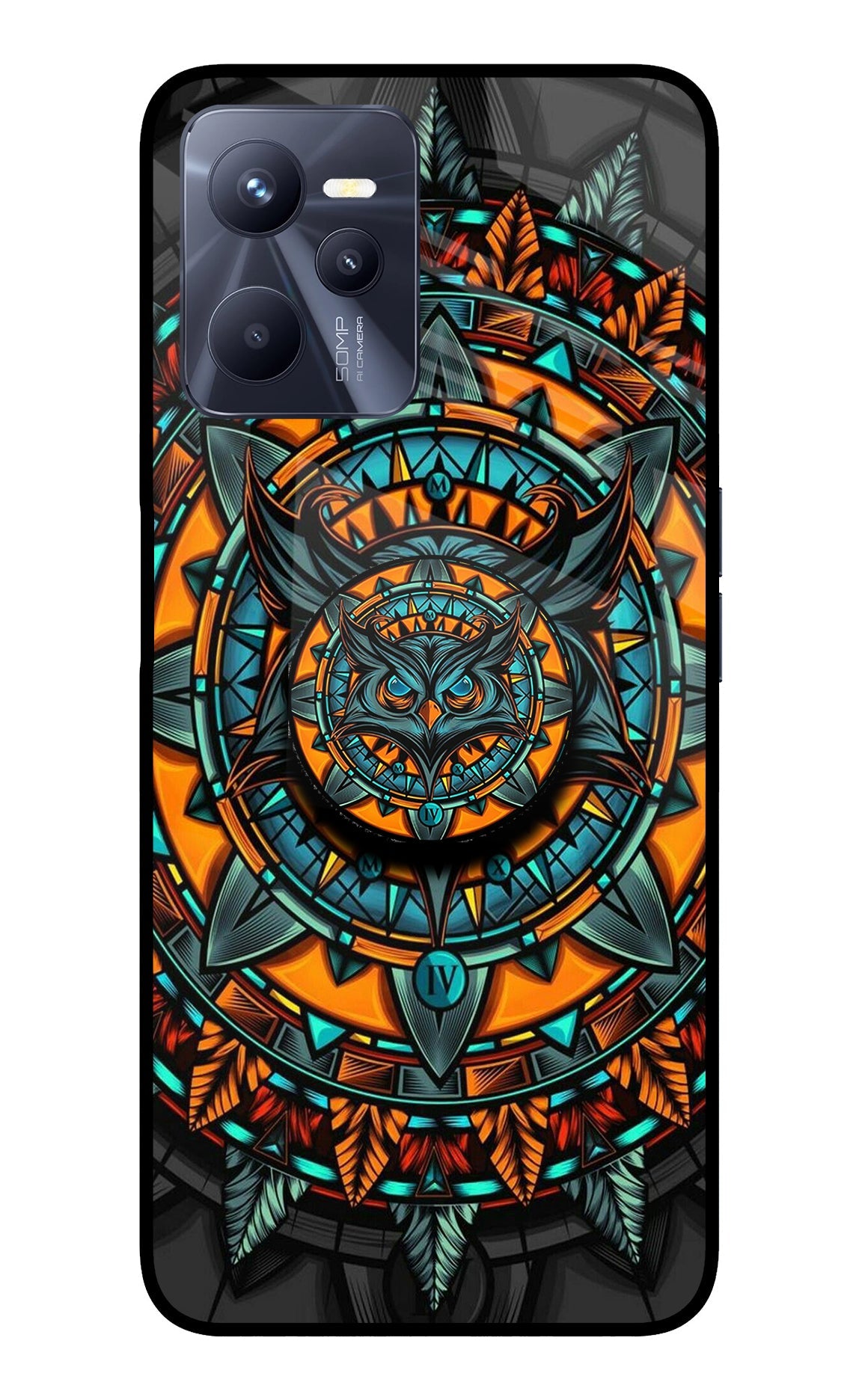 Angry Owl Realme C35 Pop Case