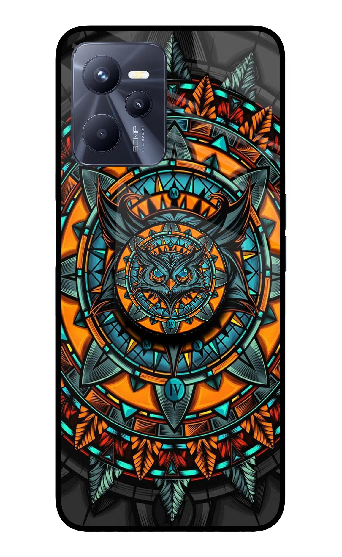 Angry Owl Realme C35 Pop Case by Casekaro