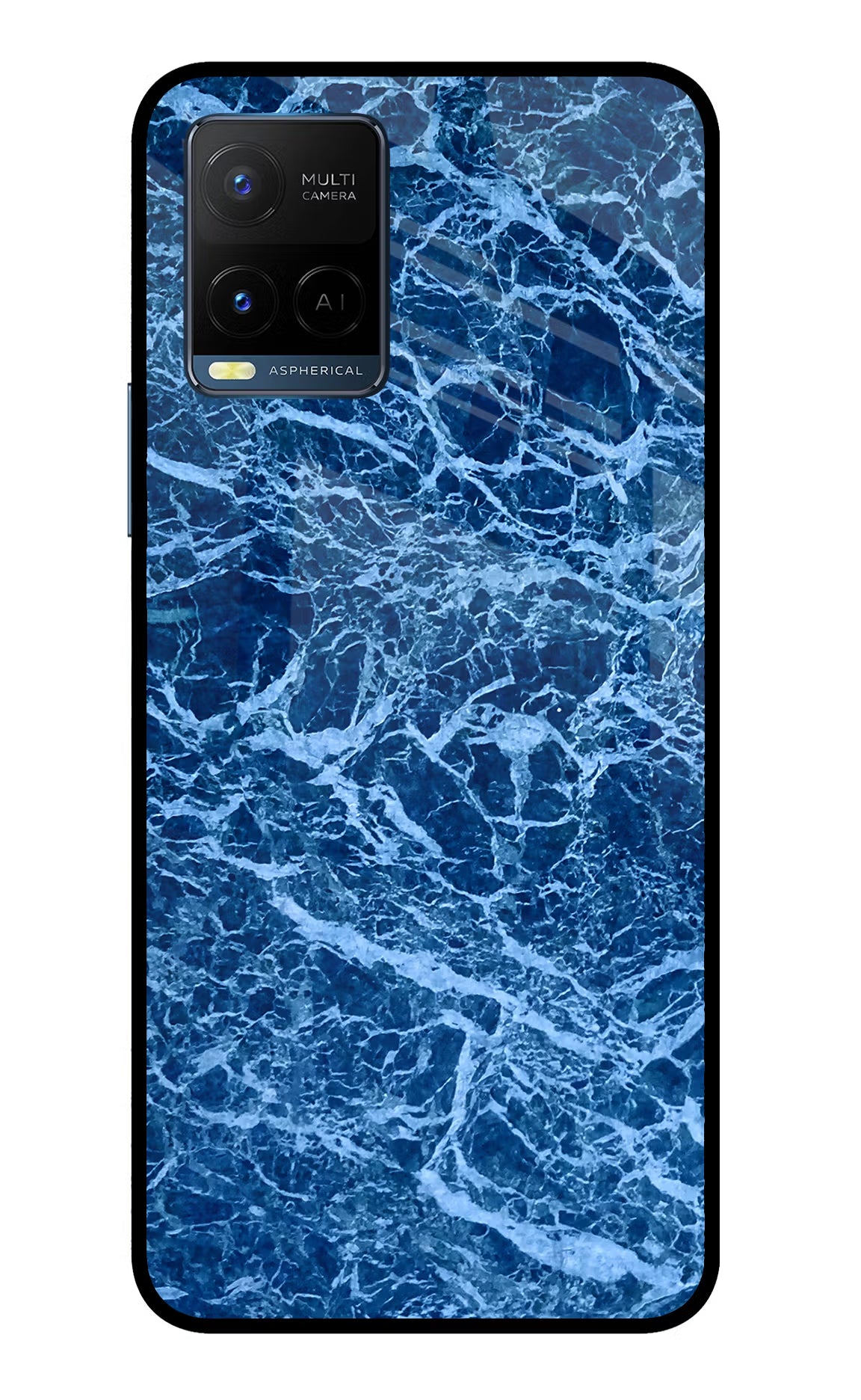 Blue Marble Vivo Y33T Glass Case