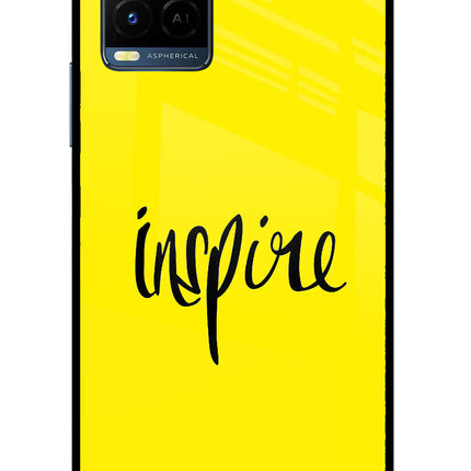 Inspire Vivo Y33T Glass Case Back Cover by Casekaro
