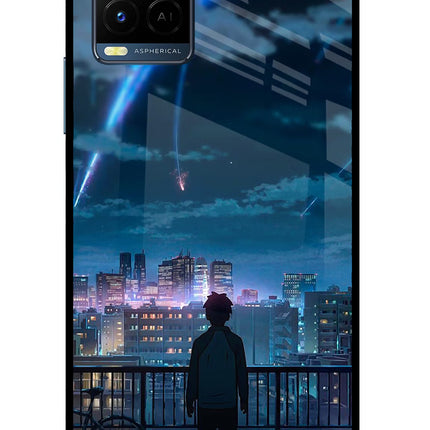 Anime Vivo Y33T Glass Case Back Cover by Casekaro