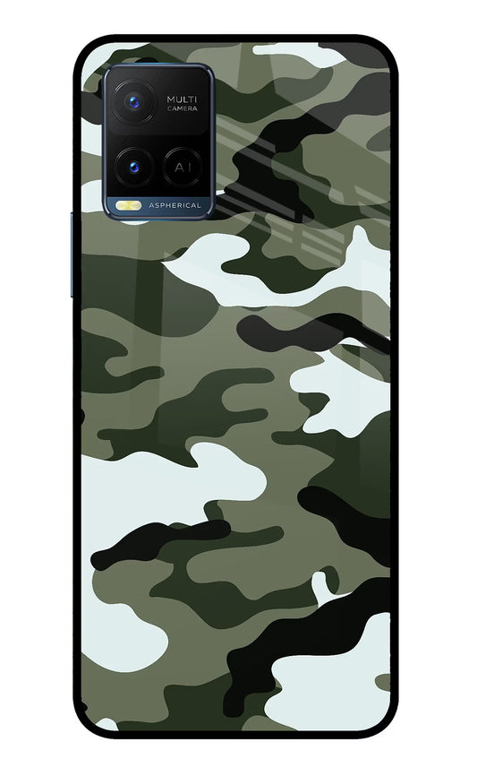 Camouflage Vivo Y33T Glass Case