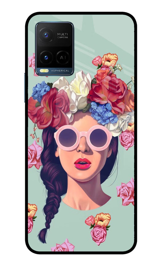 Pretty Girl Vivo Y33T Glass Case