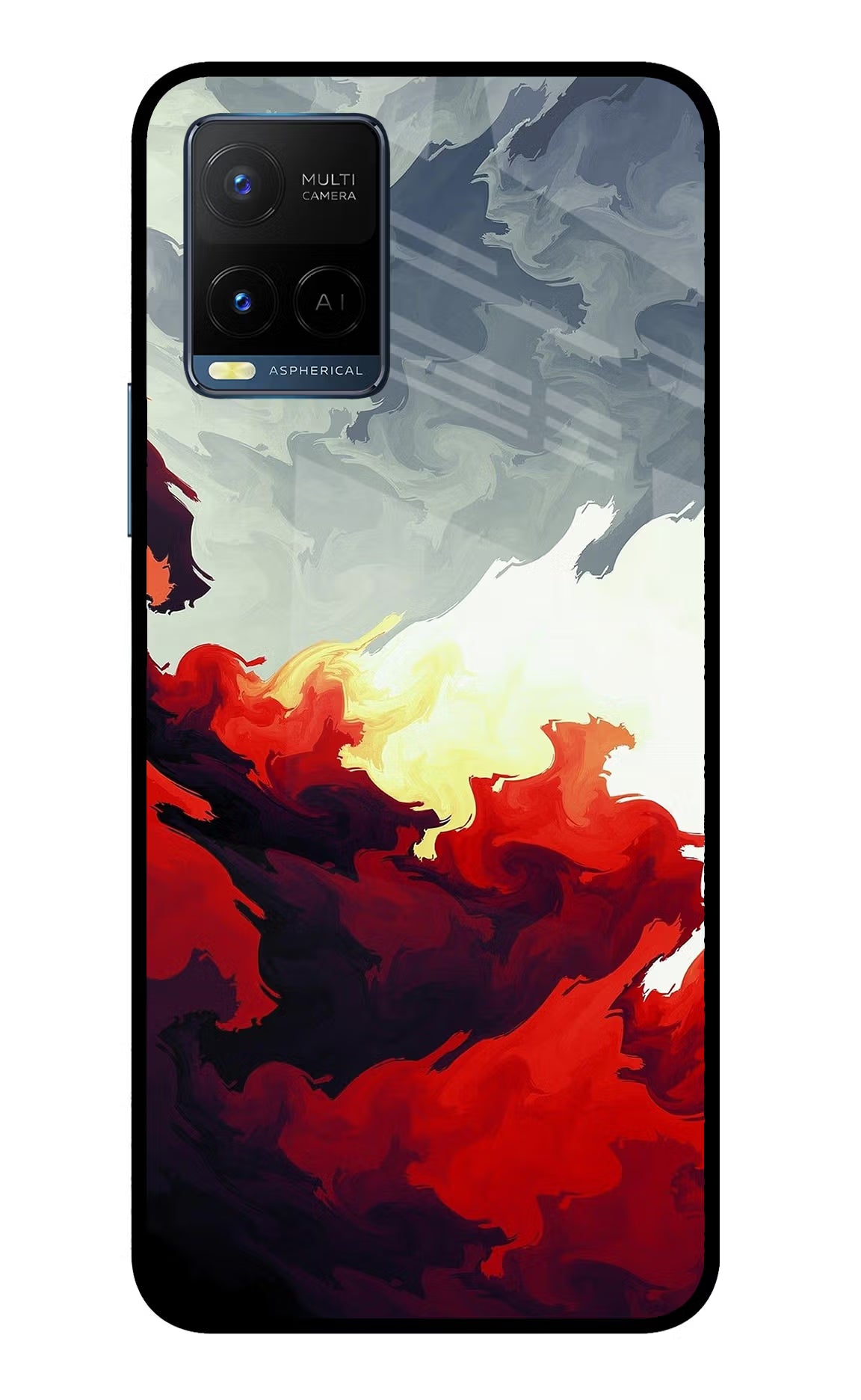 Fire Cloud Vivo Y33T Glass Case